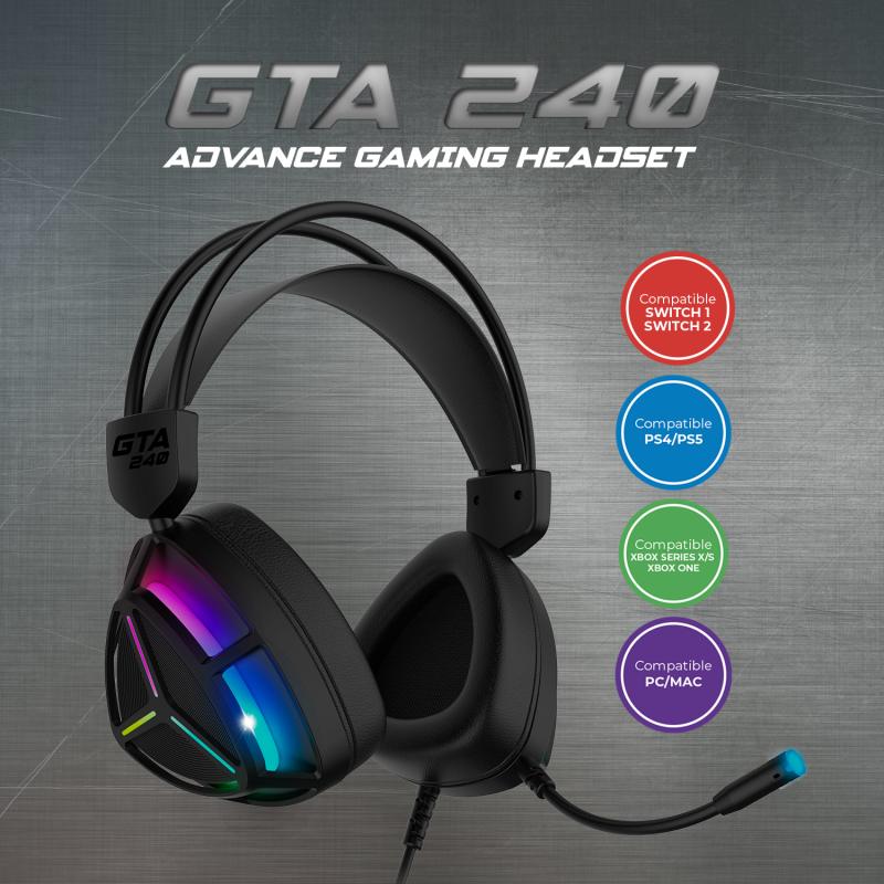Advance - Casque gamer GTA 240