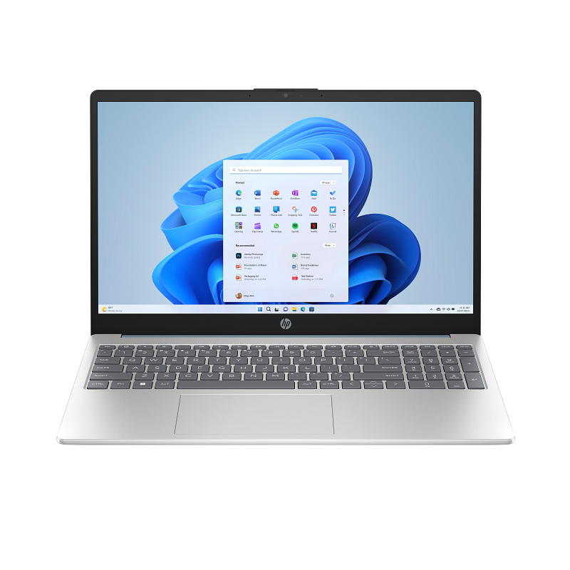 HP - 15-fd0429nk - PC Portable 15.6" | Intel N100 | 8 Go | 256 Go SSD | Bleu