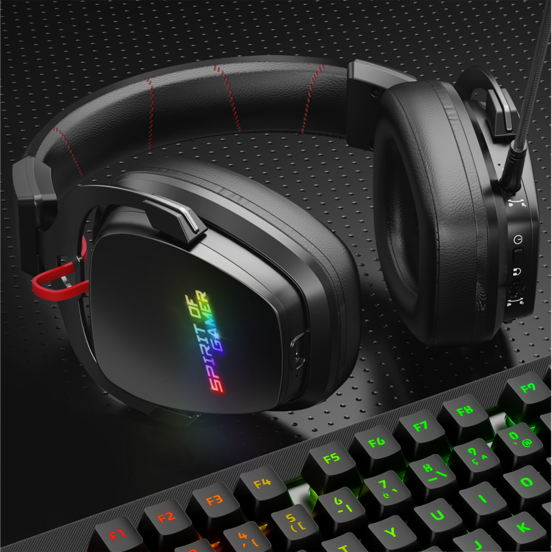 Spirit Of Gamer - Casque sans fil bluetooth/2.4Ghz - Xpert H1500