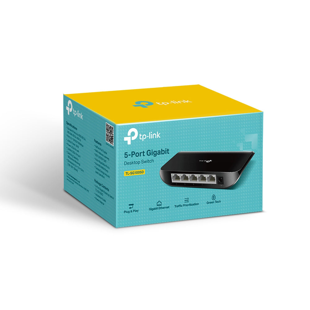 TP-Link - Switch 5 ports gigabit - TL-SG1005D