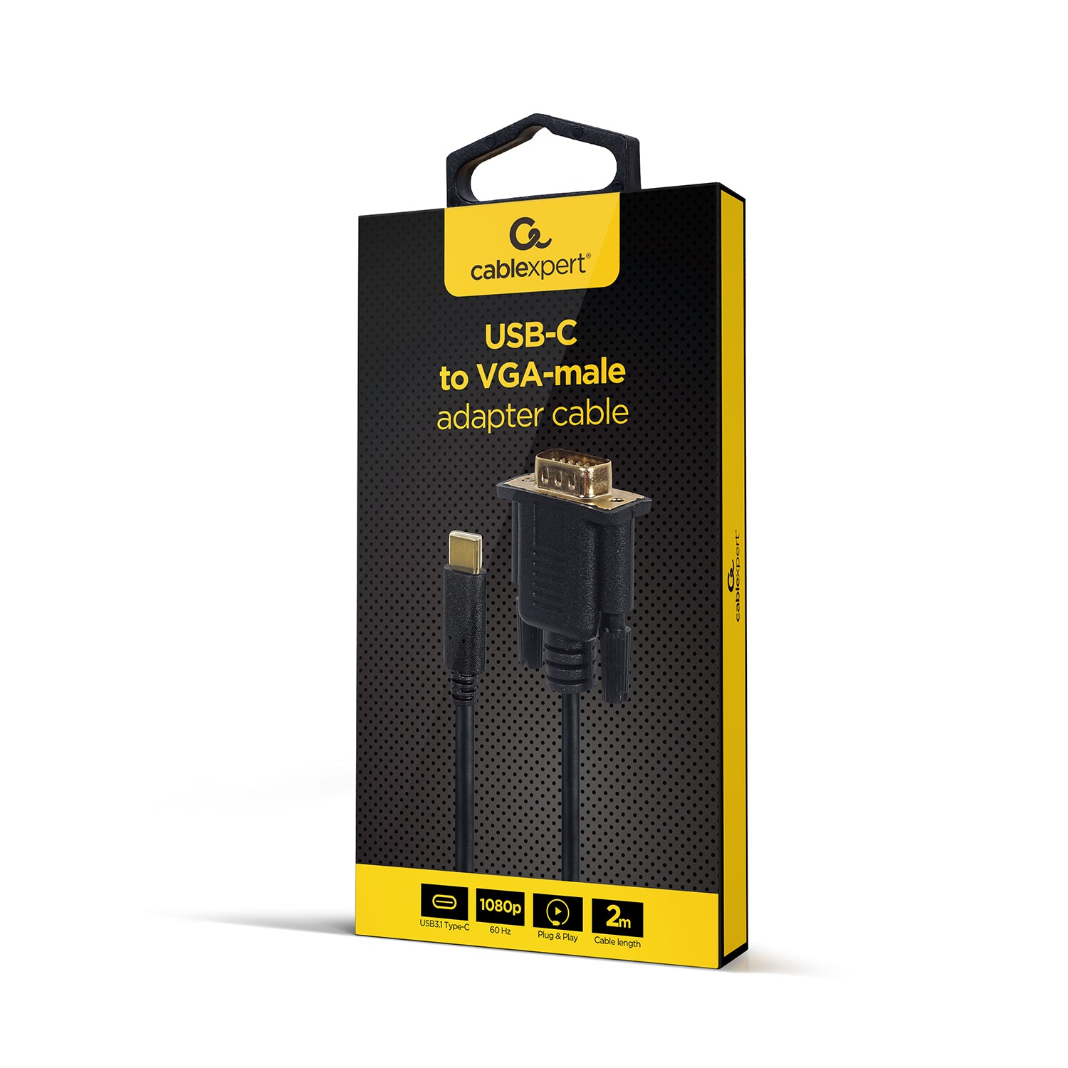 Cablexpert - Cable USB-C vers VGA - 2m
