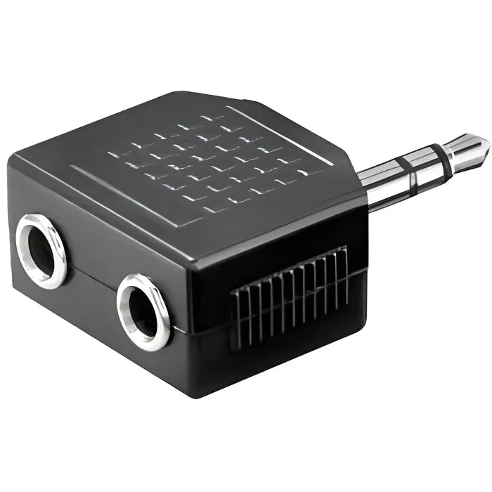Générique - Répartiteur jack 3.5mm mâle vers 2 femelles jack 3.5mm