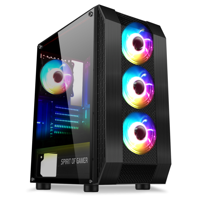 Spirit Of Gamer - Rogue VI - Boitier ATX RGB