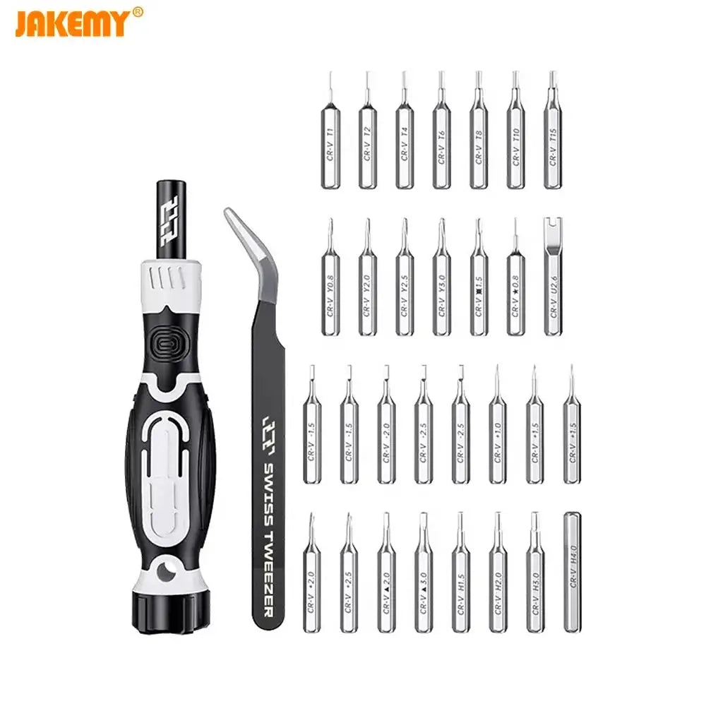 Jakemy - JM-8189A - Kit de tournevis de précision 32 pièces