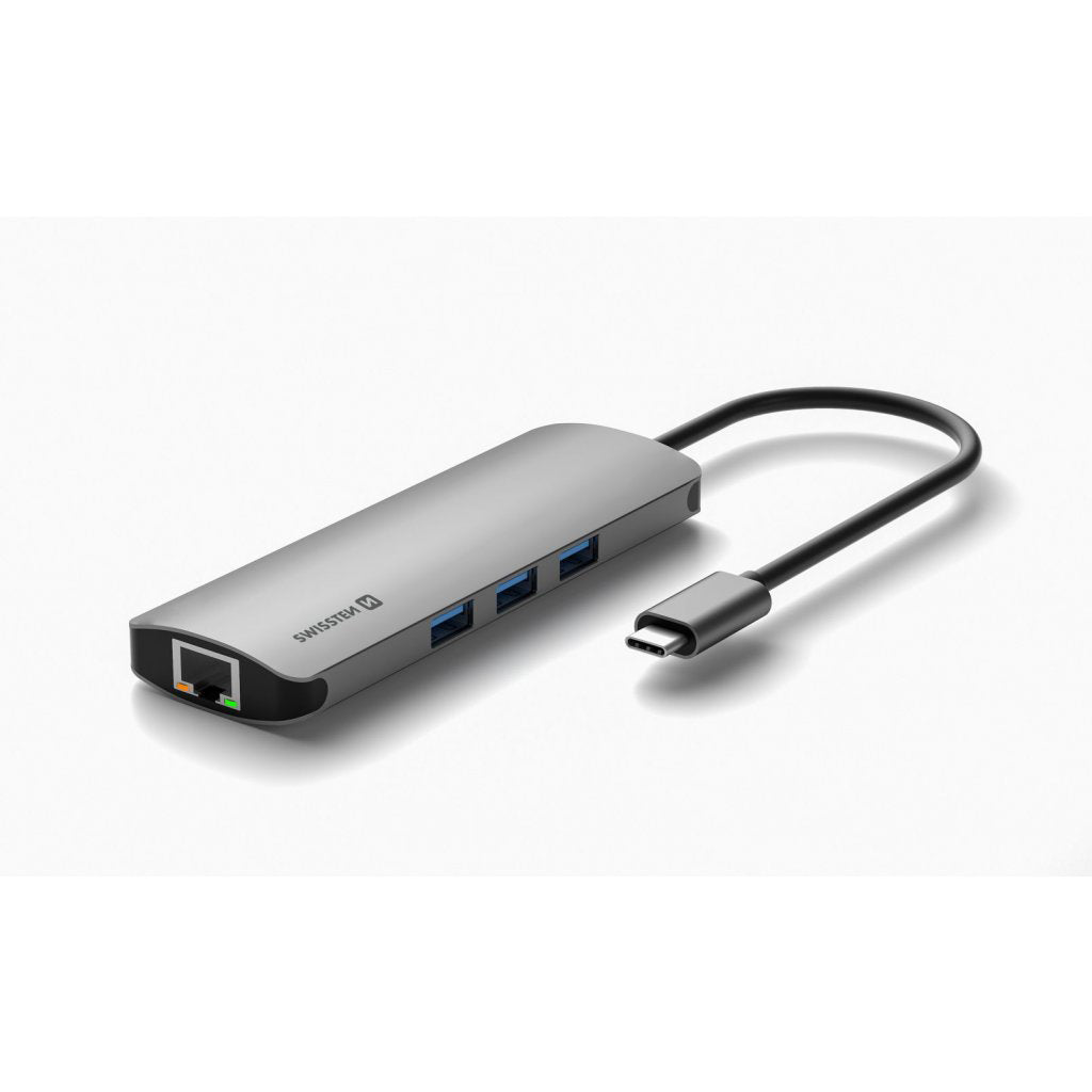 Swissten - Hub USB-C 8 en 1