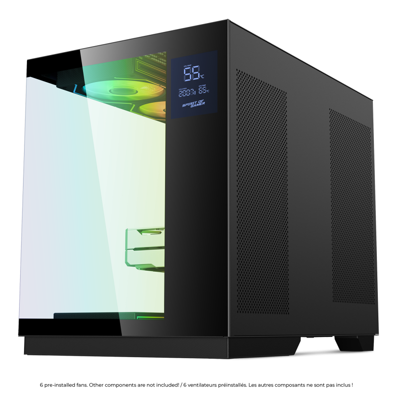 Spirit Of Gamer - Viper CRX Dark - Boitier ATX RGB