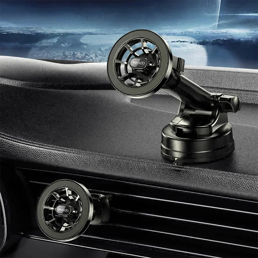Yesido - C158 - Support Smartphone Magnétique pour Voiture 2 en 1