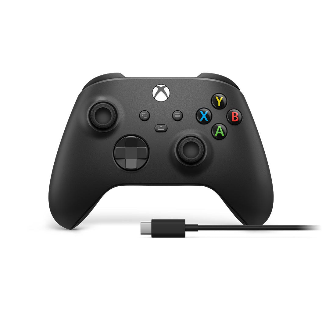 Microsoft - Manette Xbox sans fil + câble USB Type C - Noir