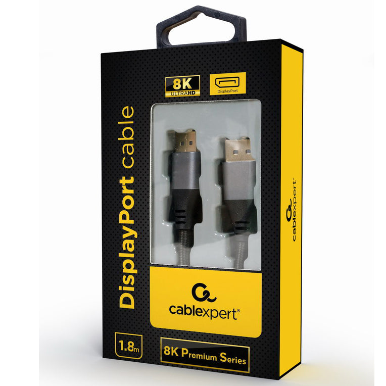 Cablexpert - Câble premium DisplayPort vers DisplayPort v1.4 - 1.8m