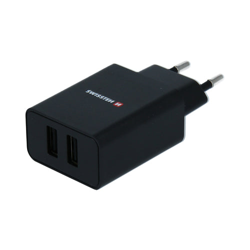 Swissten - Chargeur 2 ports USB 2.1A
