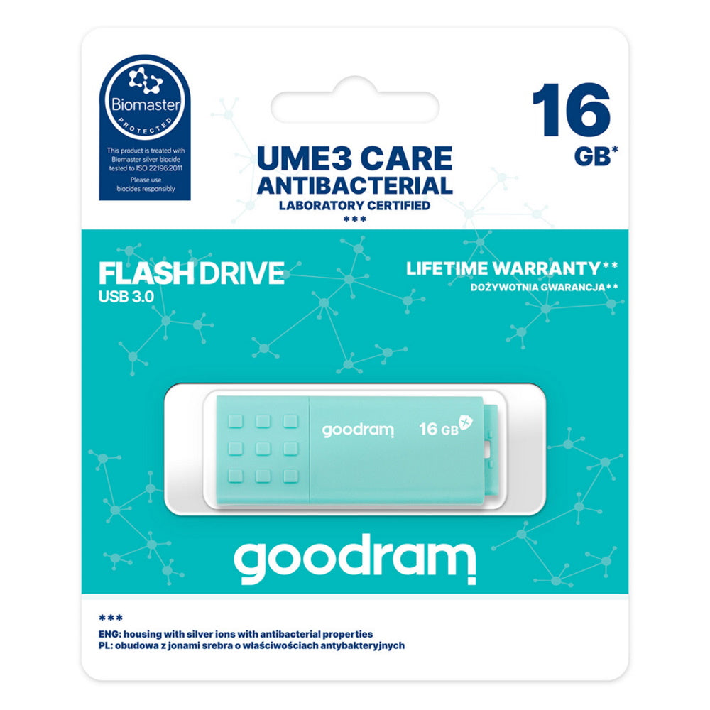 Goodram - Clé USB 3.0 - UME3 CARE - 16 Gb