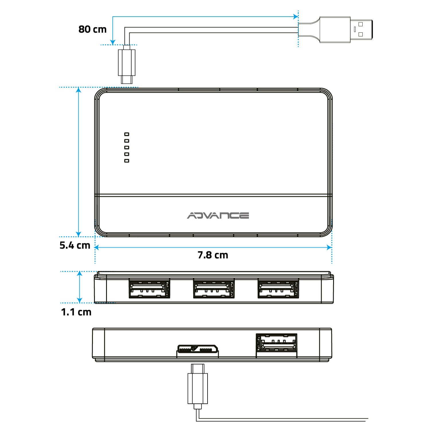 Advance - Hub USB - XPAND STARTER USB 3.0