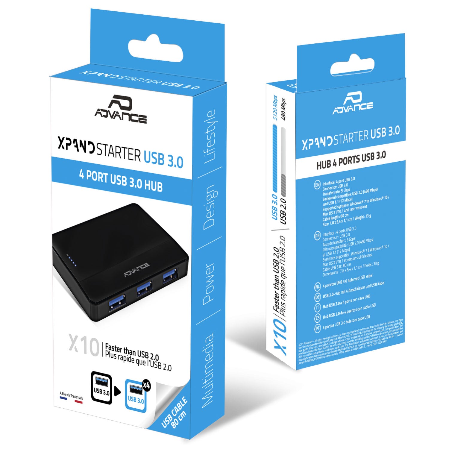 Advance - Hub USB - XPAND STARTER USB 3.0