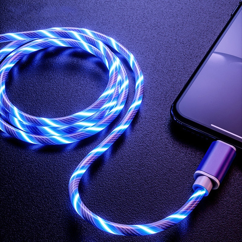 Reekin - Câble Lightning vers USB 2A pour iPhone - 1,0 mètre RGB