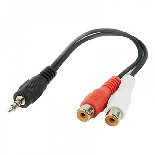 Cablexpert - Câble Audio Jack (3,5 mm) vers 2 RCA