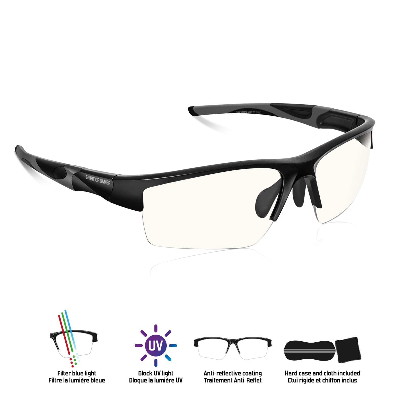 Spirit of Gamer - Lunette Gamer - PRO RETINA