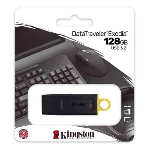 Kingston Clé USB 3.2 - DataTraveler Exodia (64/128 Go)