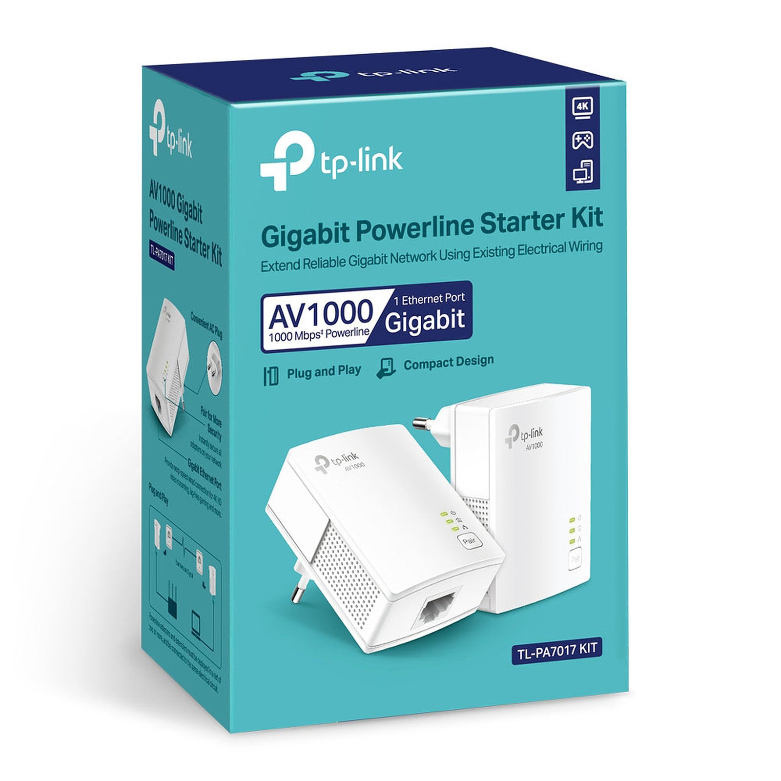 TP-Link - CPL TL-PA7017 KIT