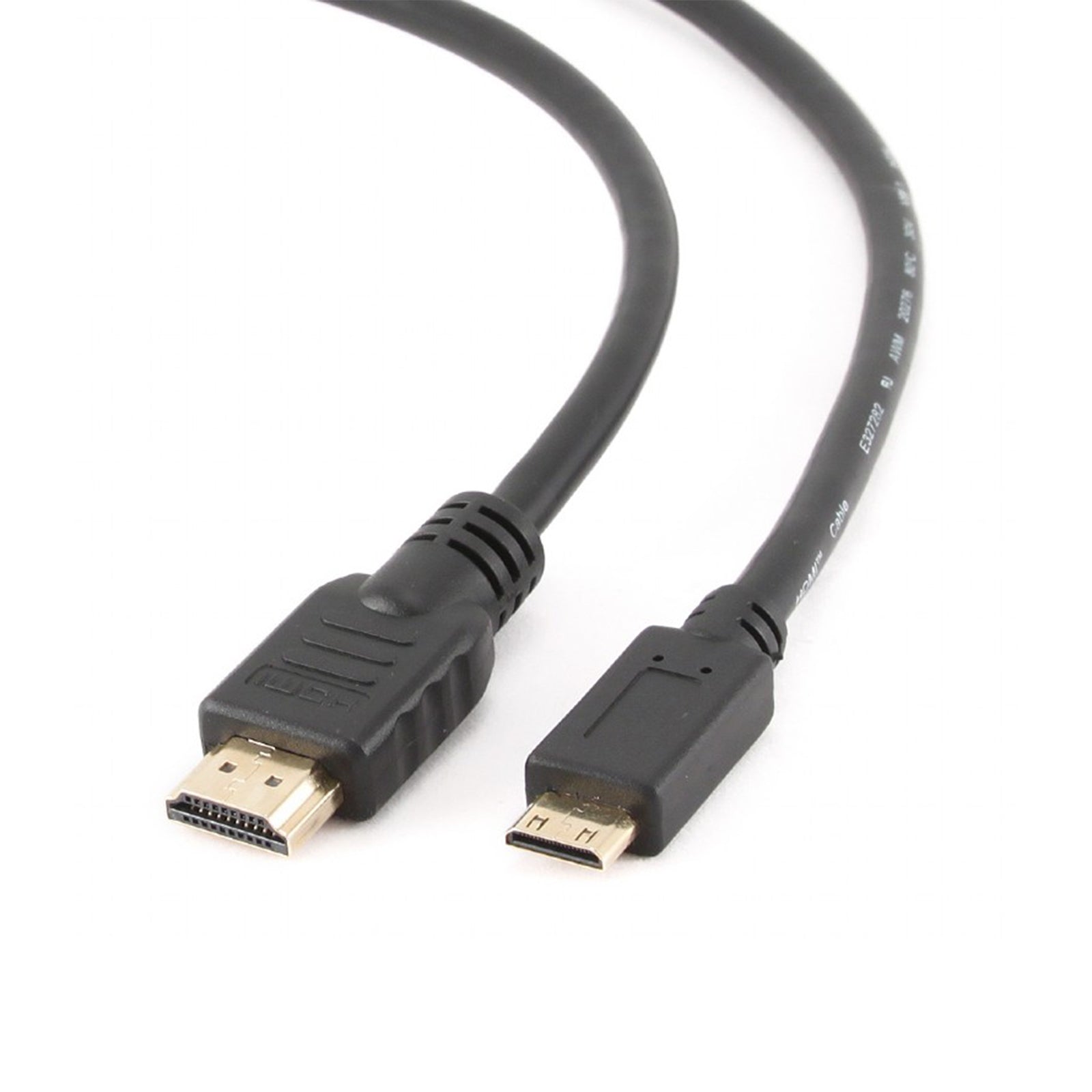 Cablexpert - Câble HDMI vers mini HDMI avec Ethernet (1,8 m) - Réf : CC-HDMI4C-6