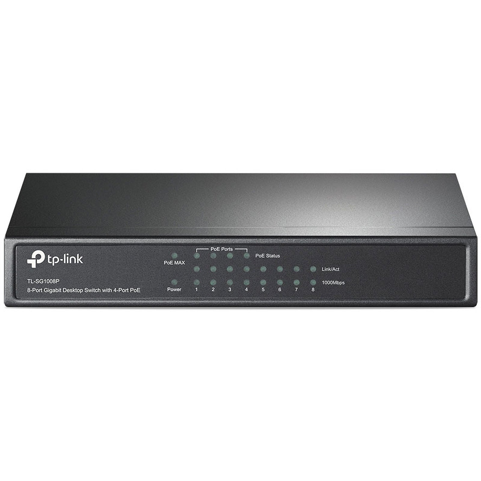 TP-Link - TL-SG1008P - Switch 8 ports (dont 4PoE+)