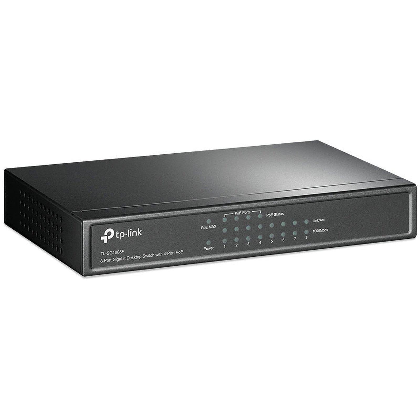 TP-Link - TL-SG1008P - Switch 8 ports (dont 4PoE+)