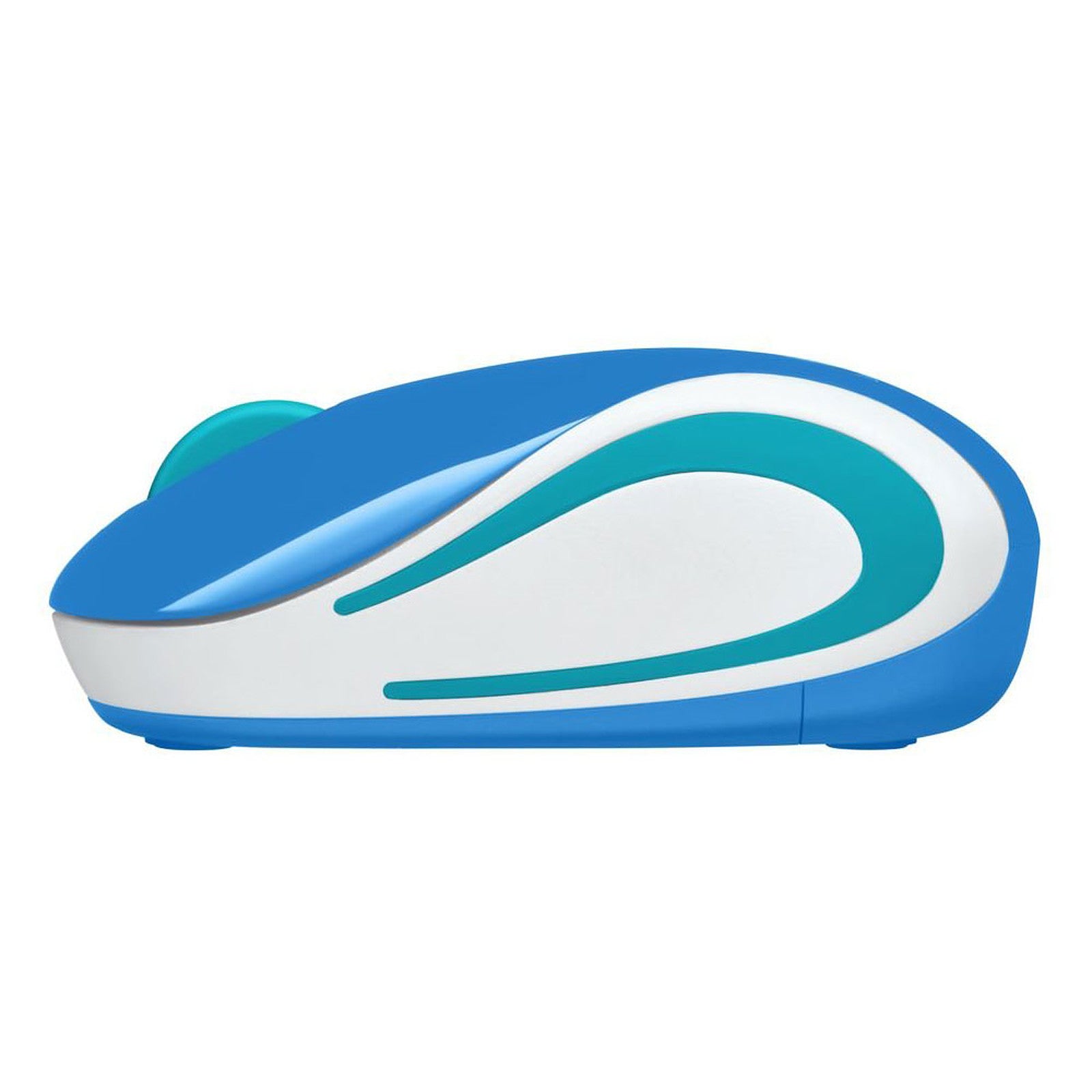 Logitech - Mini souris sans fil M187 (Bleu)